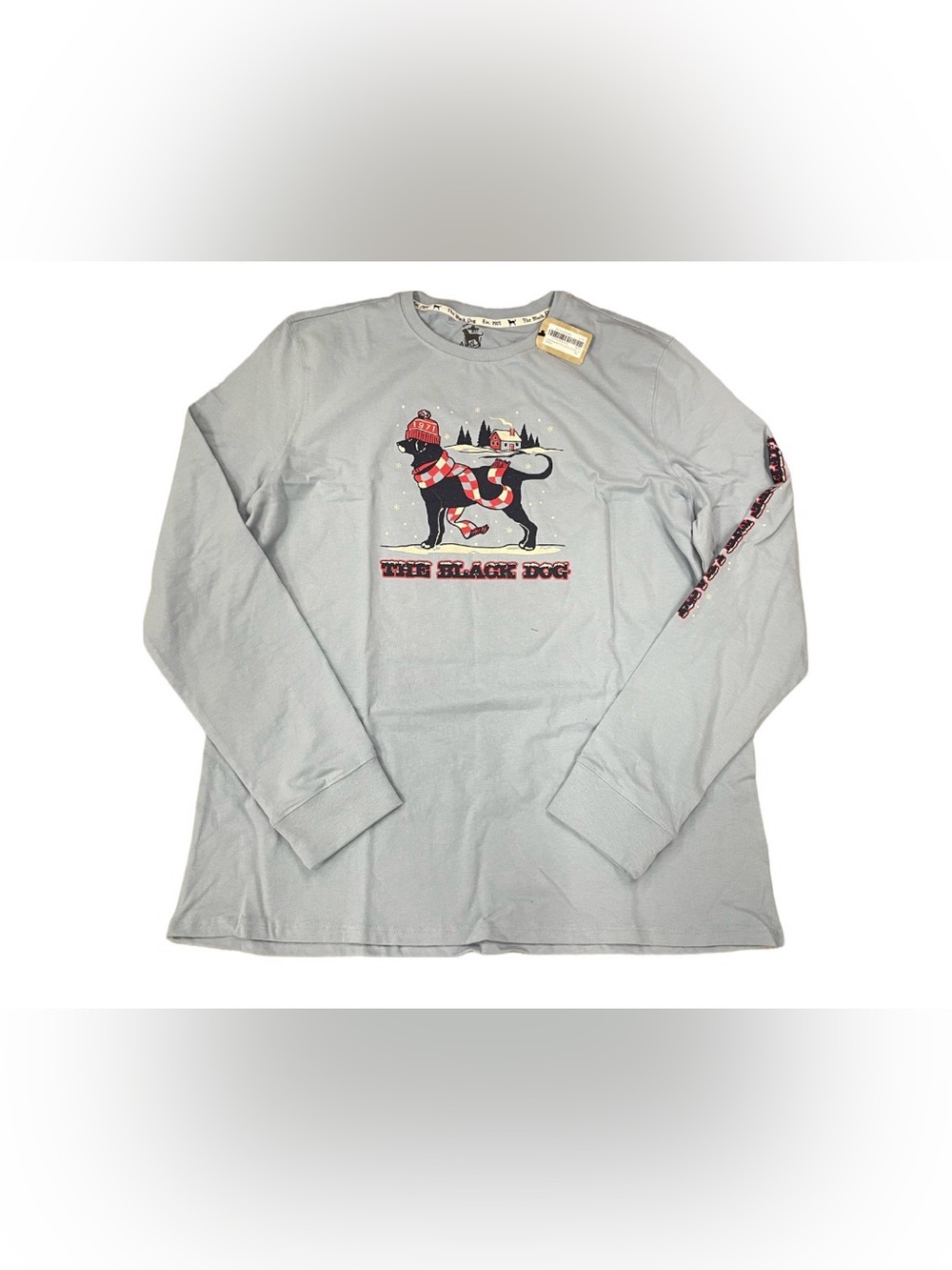 (UO-133) The Black Dog Baby Its Cold Outside Longsleeve - Picture 4 of 4
